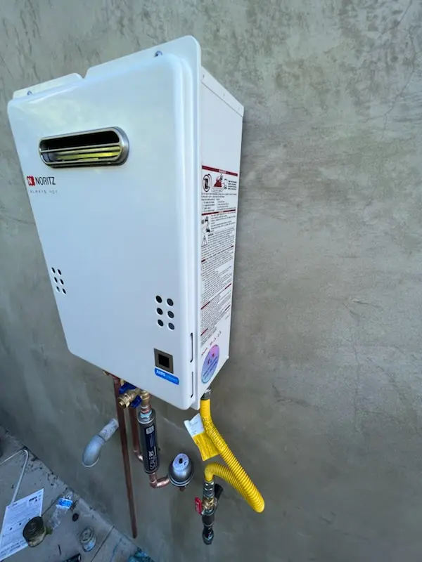 Tankless water heater installation for Spirit Lake homes