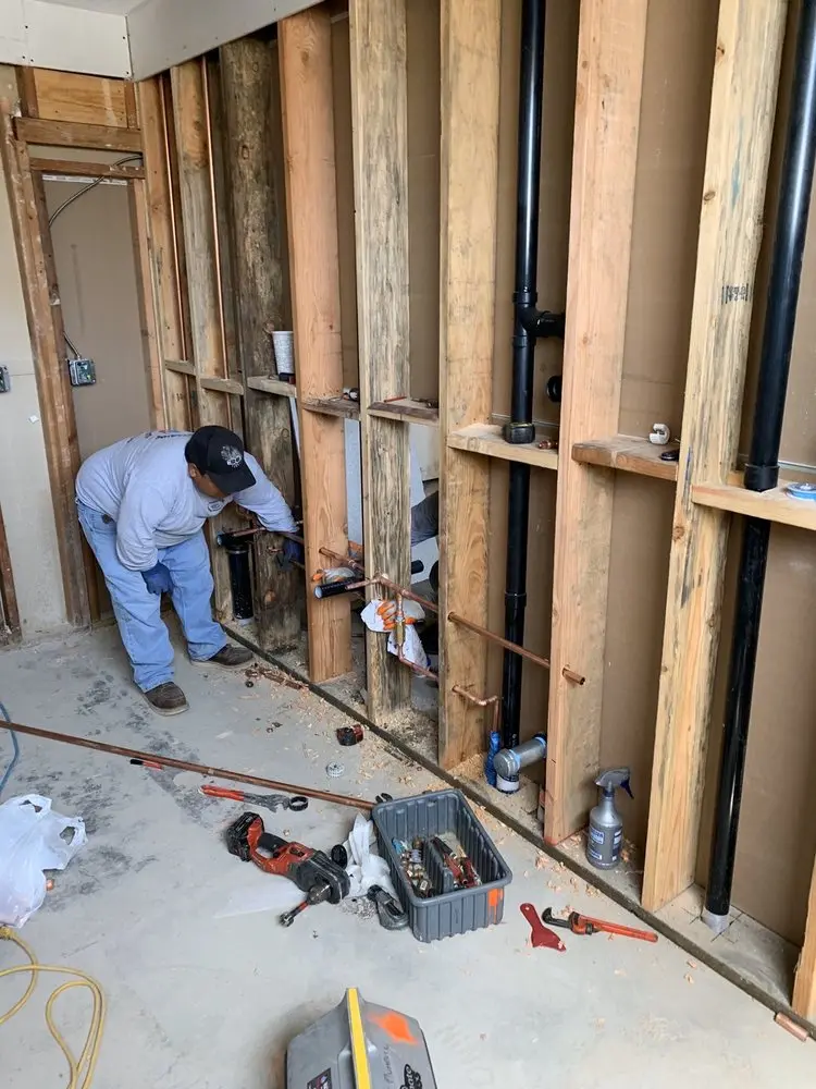 Commercial rough-in plumbing for Trenchless Sewer Repair in Spirit Lake